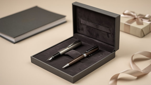 OBG.PUB - Parure et coffret stylo : le cadeau d'affaires qui se garde Parure et coffret stylo : le cadeau d'affaires qui se garde