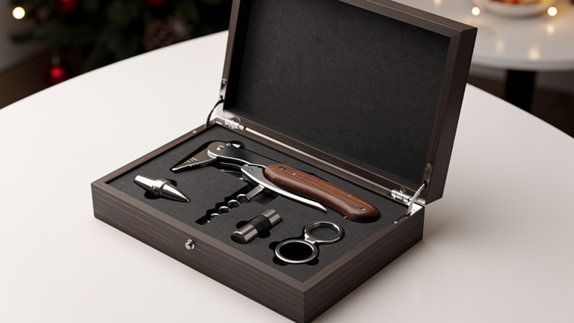 Coffret sommelier personnalise : le cadeau client de fin d'annee