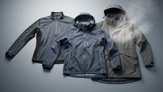 Veste et coupe-vent personnalises : impermeabilite et respirabilite