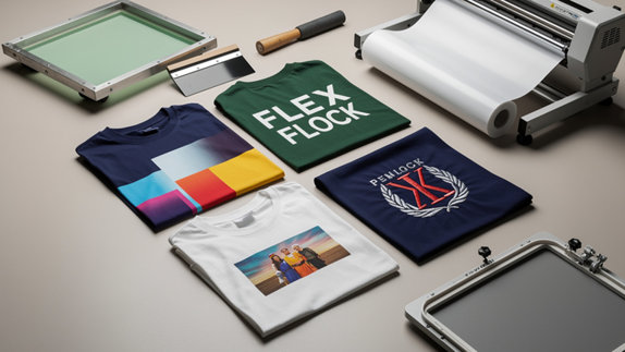 Serigraphie, flex, DTF ou broderie : quel marquage textile choisir