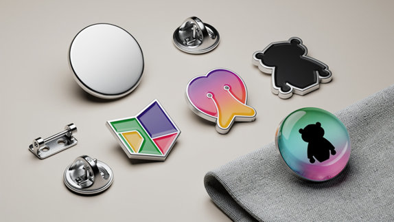OBG.PUB - Pin's personnalise : bien choisir email, decoupe et attache Pin's personnalise : bien choisir email, decoupe et attache