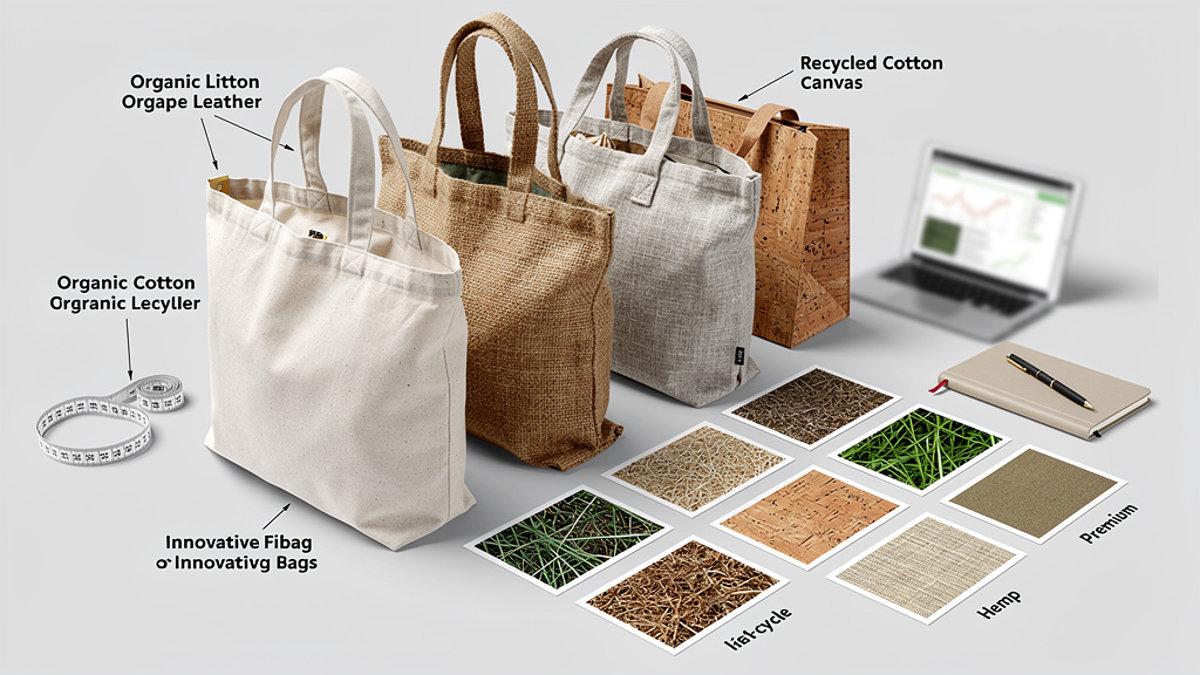 Sacs personnalises eco-responsables : bien choisir sa matiere — OBG.PUB Sacs personnalises eco-responsables : bien choisir sa matiere