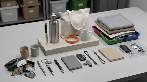 Fin de vie des goodies : recyclabilité et réemploi