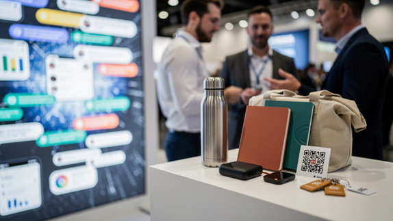 Salons pros : le grand retour du goodie physique