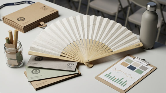Eventail eco-responsable : le goodie qui rafraichit sans polluer