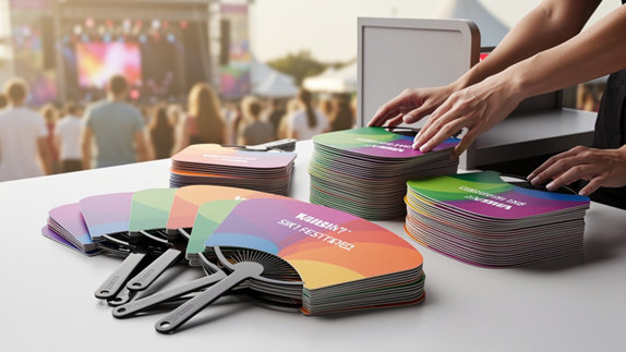 Eventail personnalise : le must-have des festivals