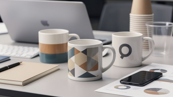 Mug personnalise ceramique 33cl : le cadeau bureau qui fidelise