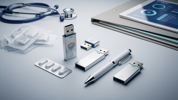 Cle USB personnalisee sante et pharma : le guide RGPD