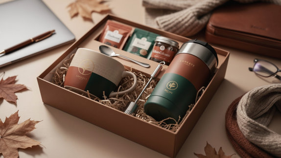 Coffret boissons chaudes personnalise : le cadeau d'automne