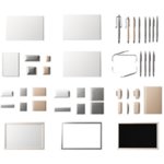 Parures d'écriture publicitaire personnalisées avec logo pour entreprise et communication