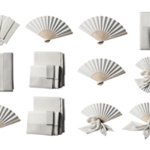 Éventails en tissu publicitaire personnalisés avec logo pour entreprise et communication