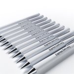 Stylo livraison express publicitaire personnalisé avec logo pour entreprise et communication