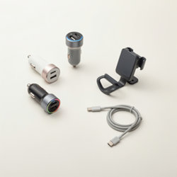 Chargeurs voiture publicitaires en ABS, aluminium anodisé et zinc, simples ou double port