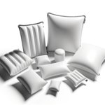 Coussins gonflables publicitaire personnalisés avec logo pour entreprise et communication