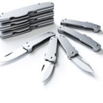 Couteaux de poche publicitaire personnalisés avec logo pour entreprise et communication professionnelle