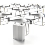 Drones publicitaire personnalisé avec logo pour entreprise et communication professionnelle