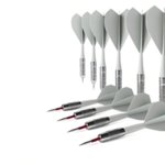 Fléchettes publicitaire personnalisées avec logo pour entreprise et communication professionnelle