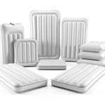 Matelas gonflable publicitaire personnalisé avec logo pour entreprise et événements professionnels