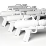 Pistolets à eau publicitaire personnalisés avec logo pour entreprise et événements d'été