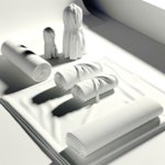 Foutas publicitaire personnalisé avec logo pour entreprise et communication professionnelle