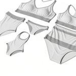 Maillot de bain publicitaire personnalisé avec logo pour entreprise et communication d'été