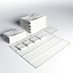 Textiles de sécurité publicitaire personnalisés avec logo pour entreprise et communication