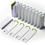 Marque-pages repositionnables publicitaire personnalisé avec logo pour entreprise et communication