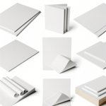 Sous-mains bloc papier publicitaire personnalisé avec logo pour entreprise et communication