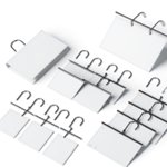 Accroche-sacs publicitaire personnalisé avec logo pour entreprise et communication professionnelle