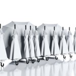 Parapluies pliables publicitaire personnalisés avec logo pour entreprise et communication