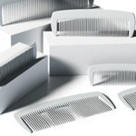 Peigne publicitaire personnalisé avec logo pour entreprise et communication professionnelle