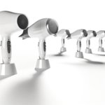 Sèche-cheveux publicitaire personnalisé avec logo pour hôtels, spas et entreprises du bien-être