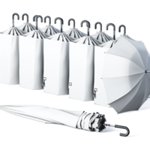 Parapluie pliable automatique publicitaire personnalisé avec logo pour entreprise et communication