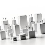 Chargeur publicitaire personnalisé avec logo pour entreprise et communication professionnelle