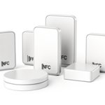 Objet NFC publicitaire personnalisé avec logo pour entreprise et communication professionnelle
