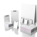 Matériels PLV publicitaire personnalisé avec logo pour entreprise et communication visuelle