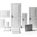 Plaque de porte publicitaire personnalisée avec logo pour entreprise et signalétique professionnelle