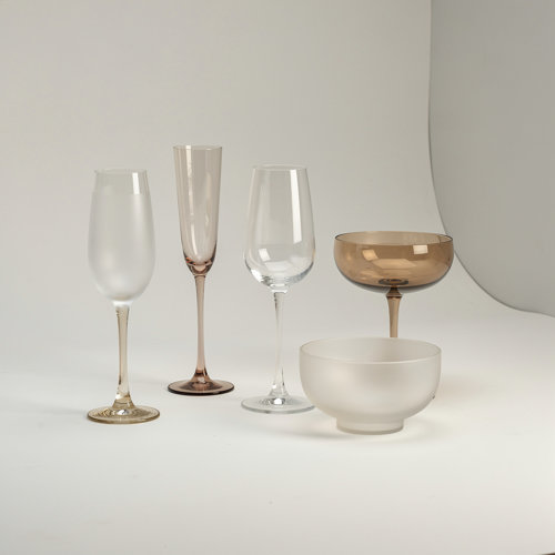 Flûte & Coupe champagne — OBG.PUB Flûtes à champagne publicitaires et coupes personnalisables en verre soufflé fin