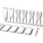 Soins Dentaires Publicitaire Personnalisé Soins dentaires publicitaire personnalisé avec logo pour entreprise et communication santé