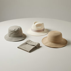 Chapeau publicitaire personnalisable à vos couleurs Chapeaux publicitaires personnalisables en paille naturelle, coton, polyester et matières recyclées