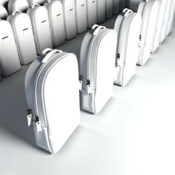 Sac à dos ordinateur USB publicitaire personnalisé avec logo pour entreprise et professionnels