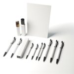 Parures et accessoires stylo publicitaire personnalisés avec logo pour entreprise professionnelle