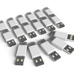 Clés USB LED publicitaire personnalisée avec logo lumineux pour entreprise et communication