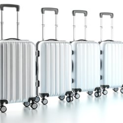 Trolley valise publicitaire personnalisé avec logo pour entreprise et communication professionnelle