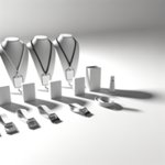 Tour de cou publicitaire personnalisé avec logo pour entreprise et événements professionnels