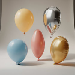 Ballon de baudruche publicitaire personnalisé à vos couleurs Ballons de baudruche publicitaires en latex et aluminium, ronds, cœurs et étoiles