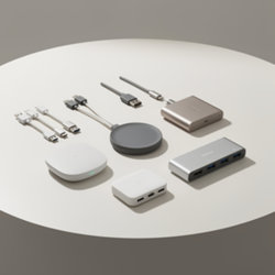 Chargeur multiple publicitaire personnalisable pour entreprise Chargeurs multiples publicitaires en câbles 3 en 1, stations de charge et hubs multiports