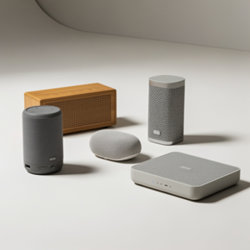 Enceinte publicitaire personnalisable à vos couleurs Enceintes publicitaires Bluetooth sans fil, étanches, en bambou ou liège personnalisables