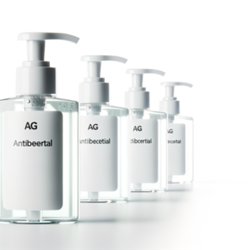 Gel antibactérien publicitaire personnalisé avec logo pour entreprise et communication