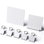 Clips Mémo Publicitaire Personnalisé avec Logo Clips mémo publicitaire personnalisé avec logo pour entreprise et communication professionnelle